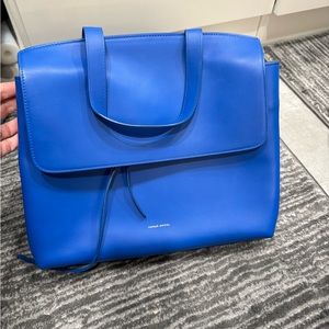 Mansur Gavriel Lady Bag bright Blue EUC
